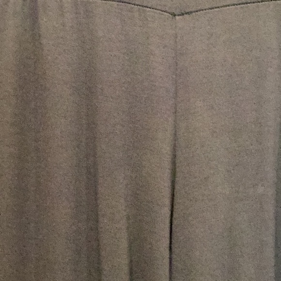 Ronen Chen Charcoal Grey Rayon Jersey wide leg pant in size 4. - Picture 3 of 4